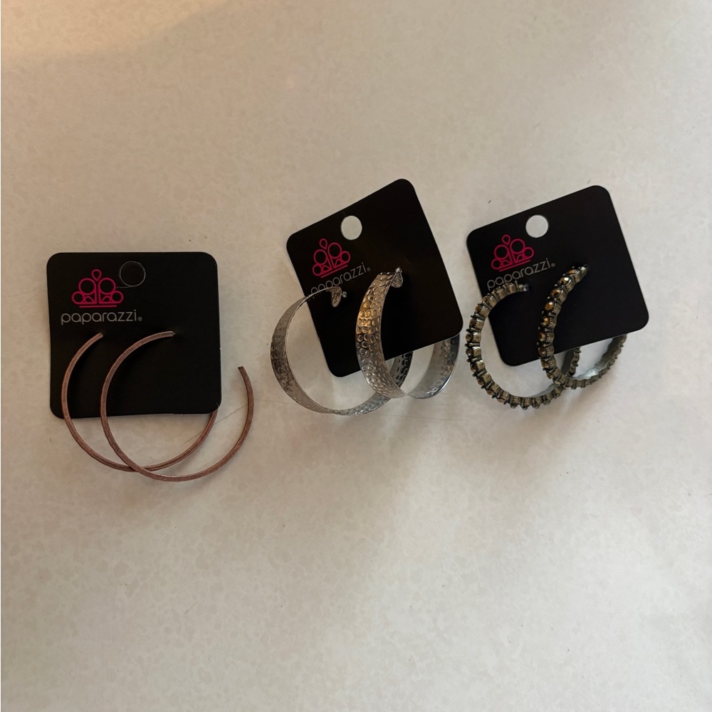 Paparazzi Copper-Toned Hoop Earrings